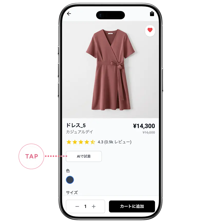 ステップ2の画面